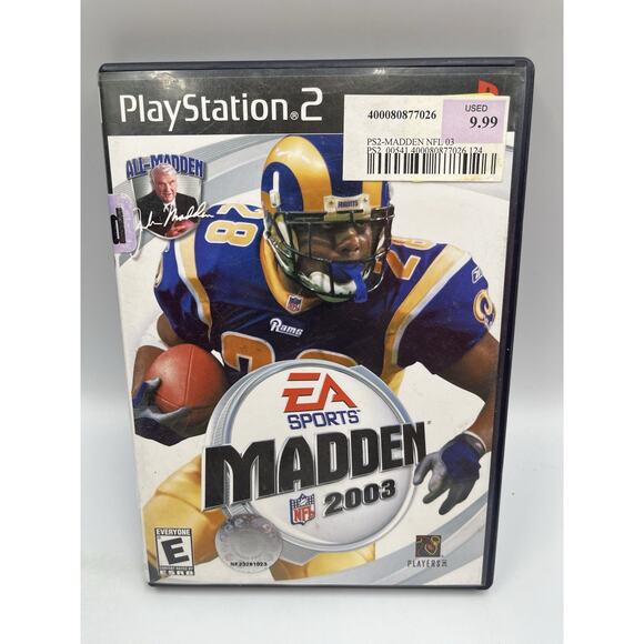 Madden NFL 2003 PS2 PlayStation 2 Tested & Working - Picture 1 of 5